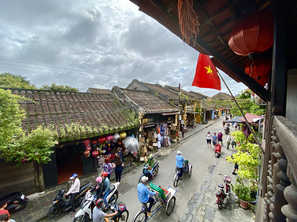 ホイアン旧市街の街並み