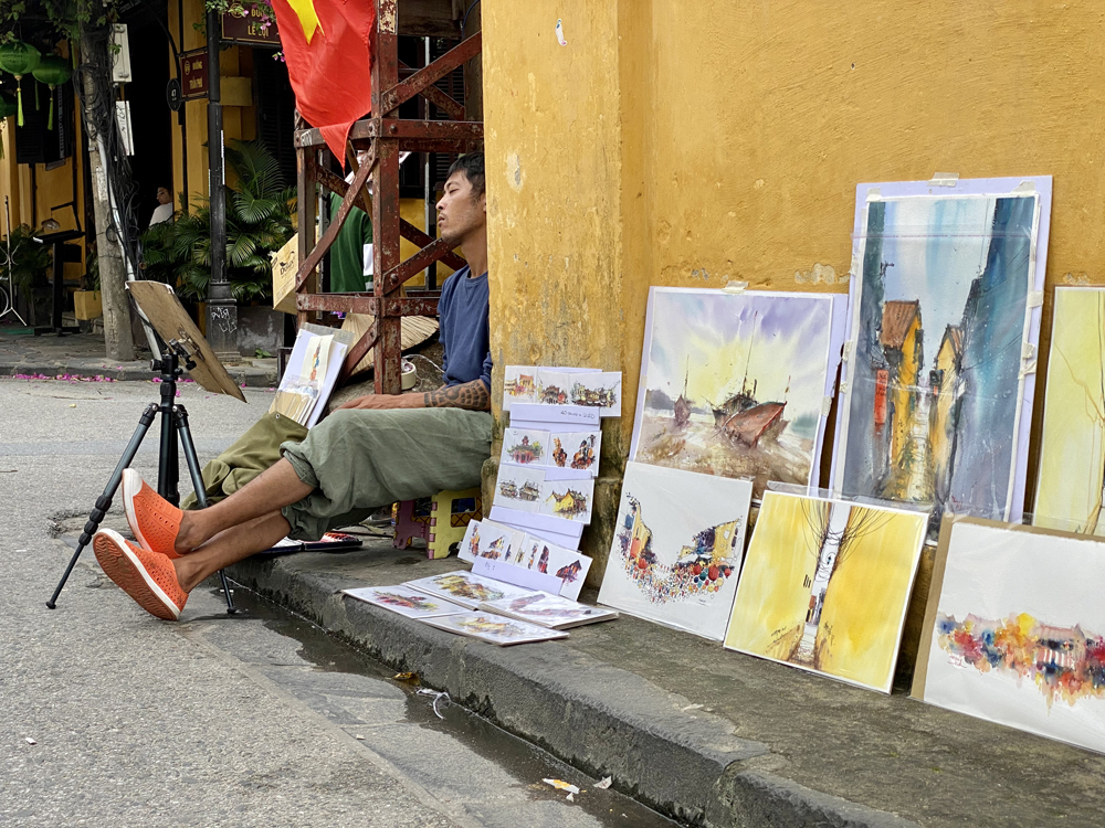 ホイアン旧市街地の街並み