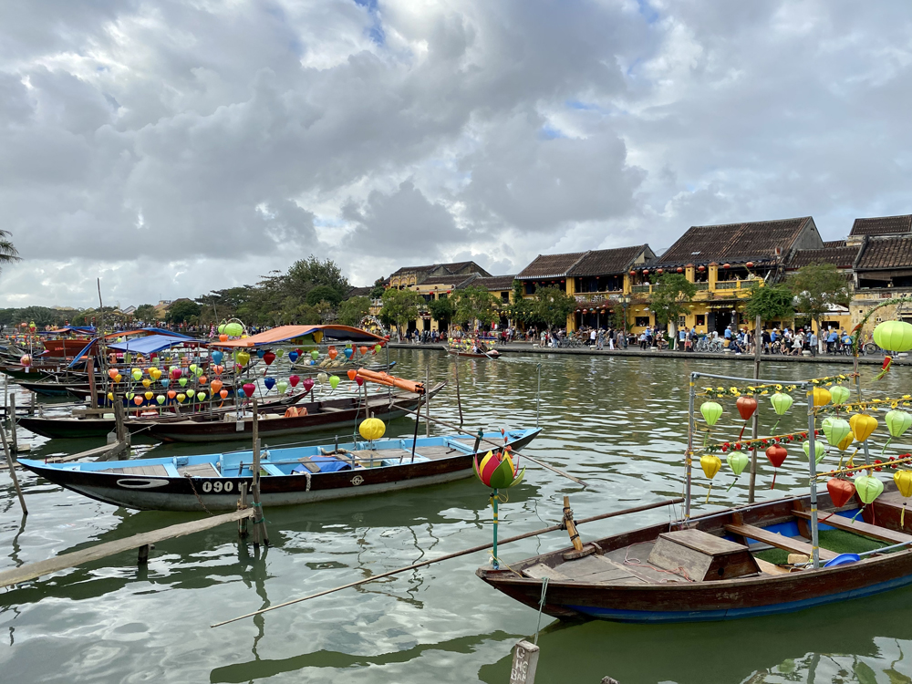 ホイアン旧市街地の街並み