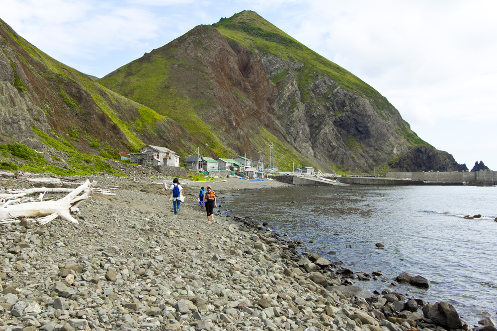 礼文島宇遠内集落