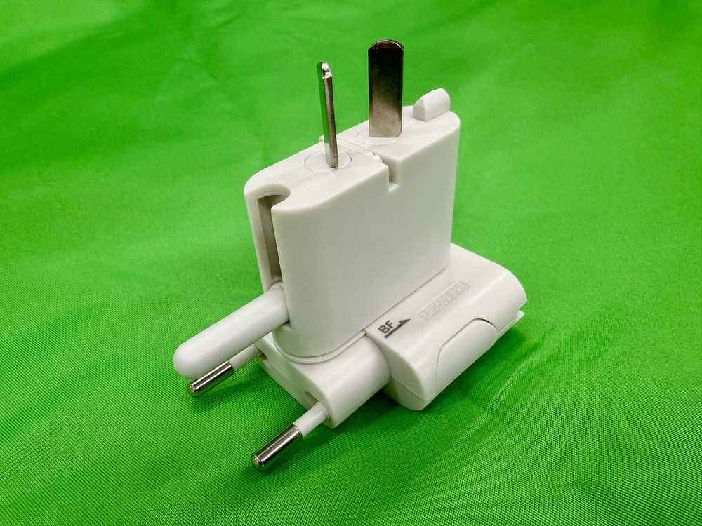 無印良品トラベル用変換プラグアダプター組み合わせ
