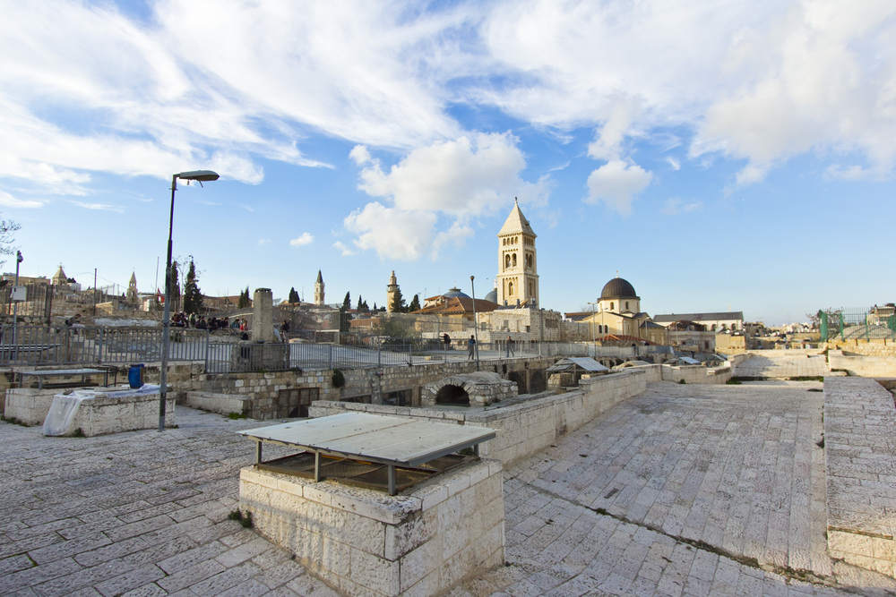 エルサレム旧市街謎の空間