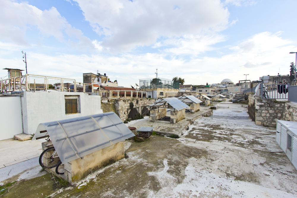 エルサレム旧市街屋上