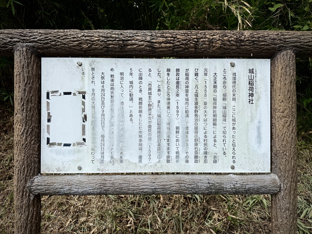 城山稲荷神社の歴史