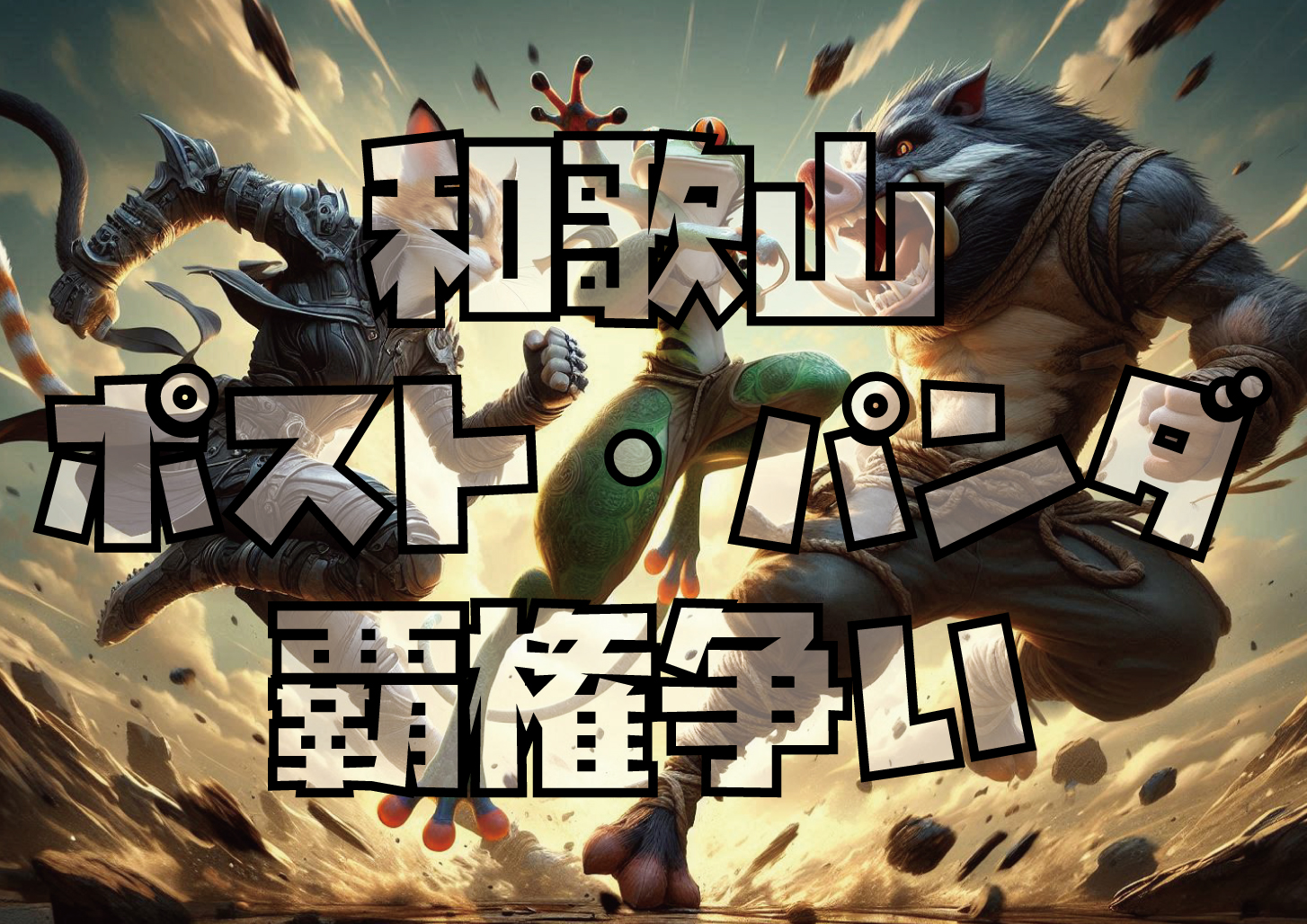 和歌山ポストパンダ争い