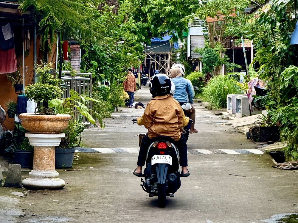 ボロブドゥール散策