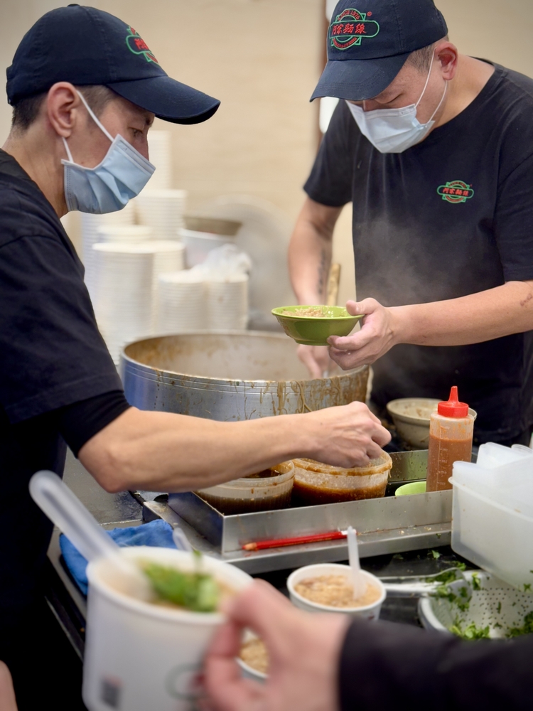 台湾西門町阿宗麺線