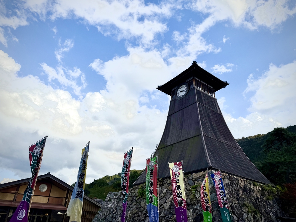 出石城下町辰鼓楼