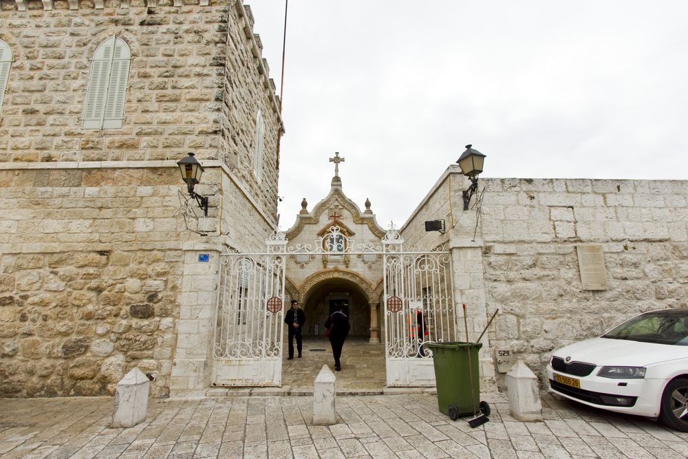 ミルクグロットの入口