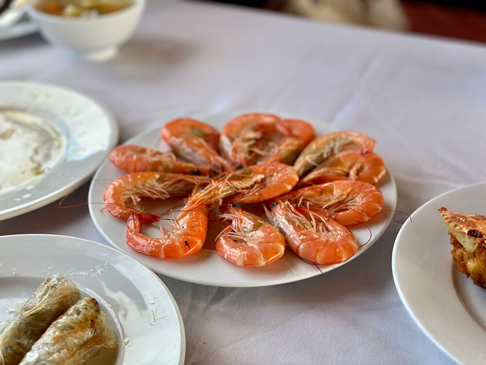 ハロン湾クルーズのランチ