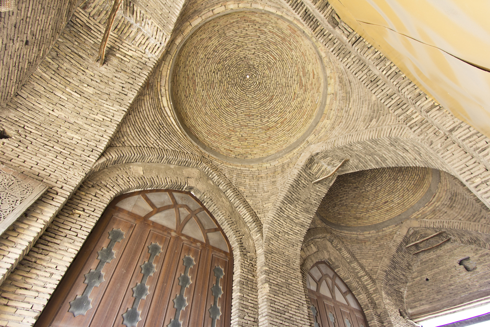 イチャンカラ南門トシュ・ダルヴァザ（Tosh Darvoza）の内部