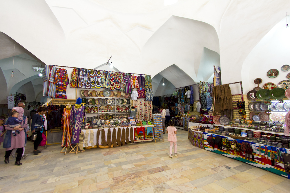 イチャンカラ東門ポルヴォン・ダルヴァザ（Polvon Darvoza）内部