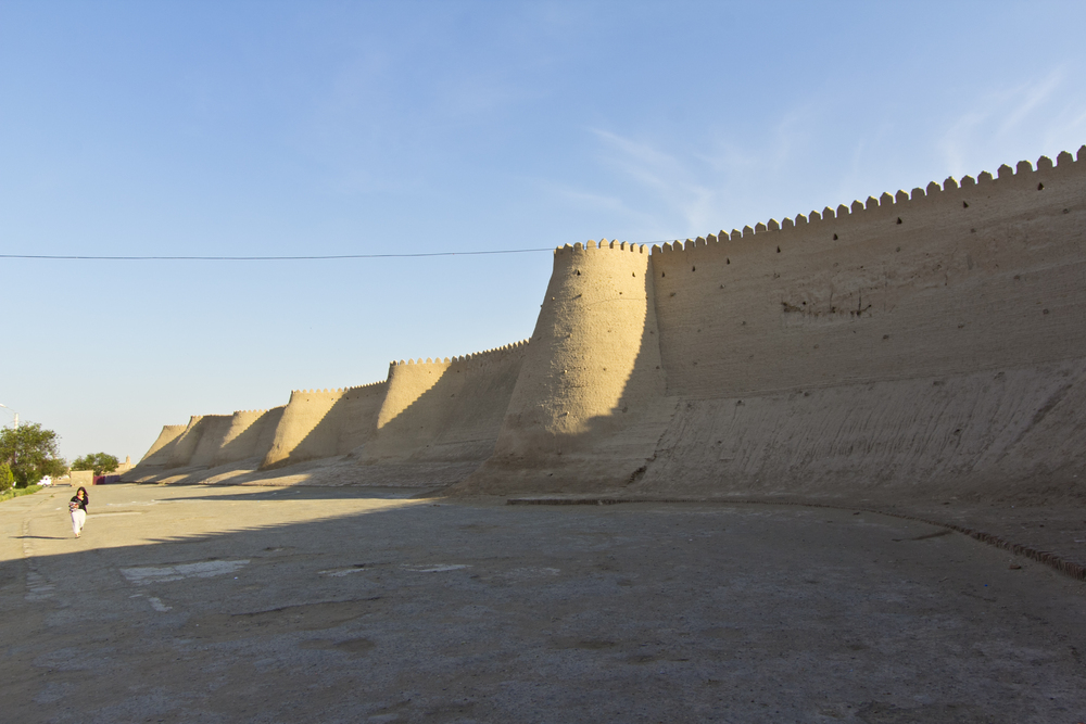 ヒヴァイチャンカラの城壁