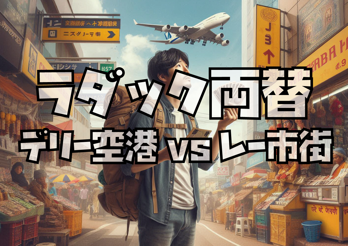 ラダックで両替