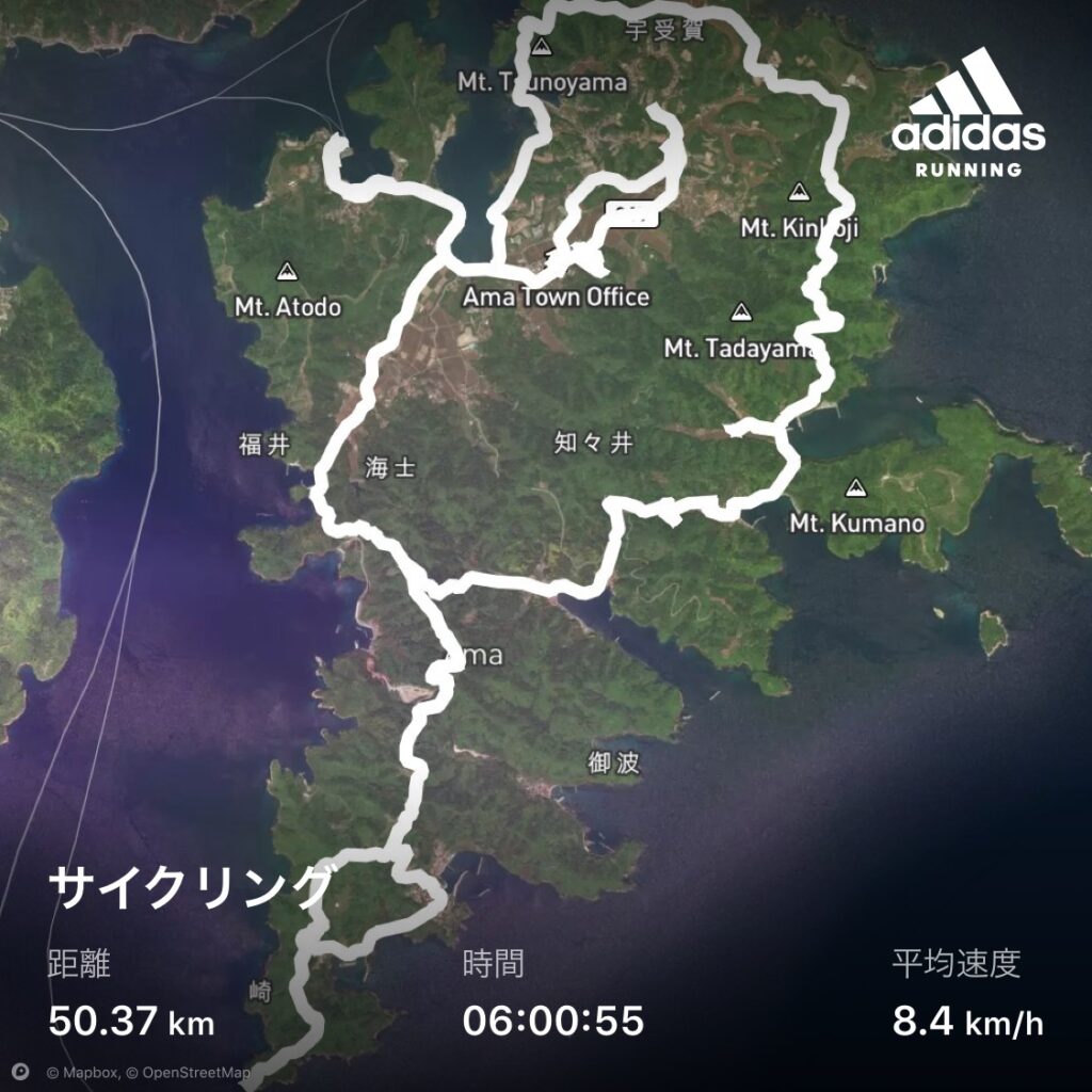 中ノ島サイクリングコース