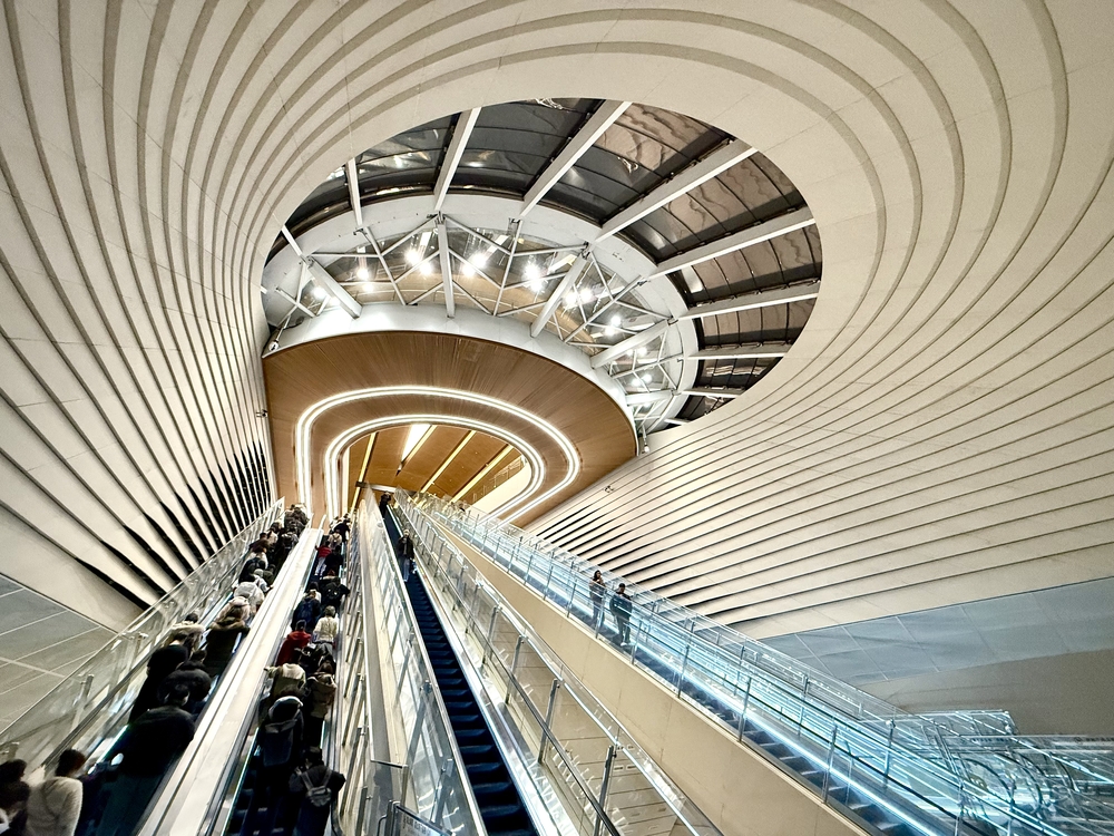 重慶江北国際空港T3A側モノレール駅