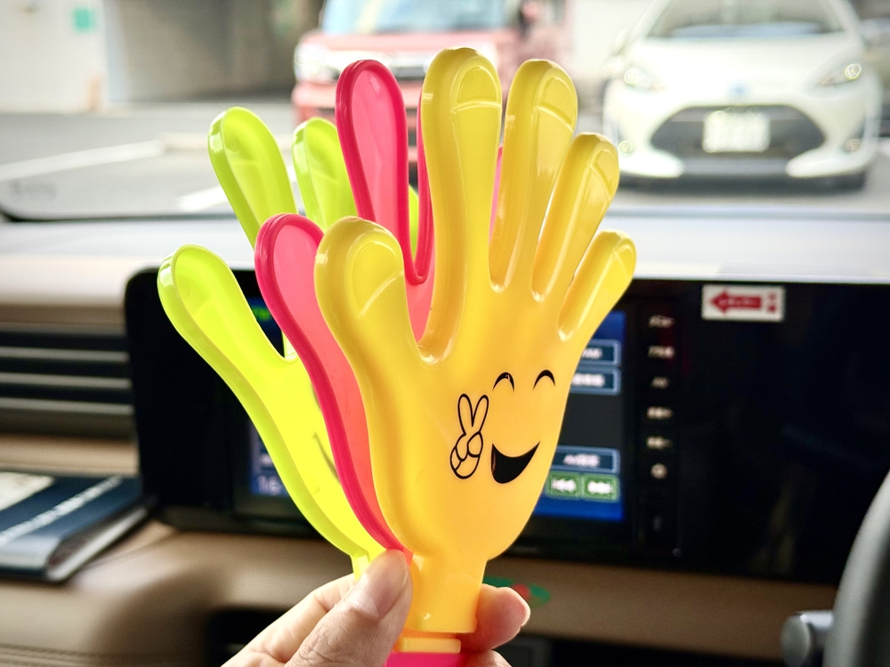 客引きの定番「拍手器」