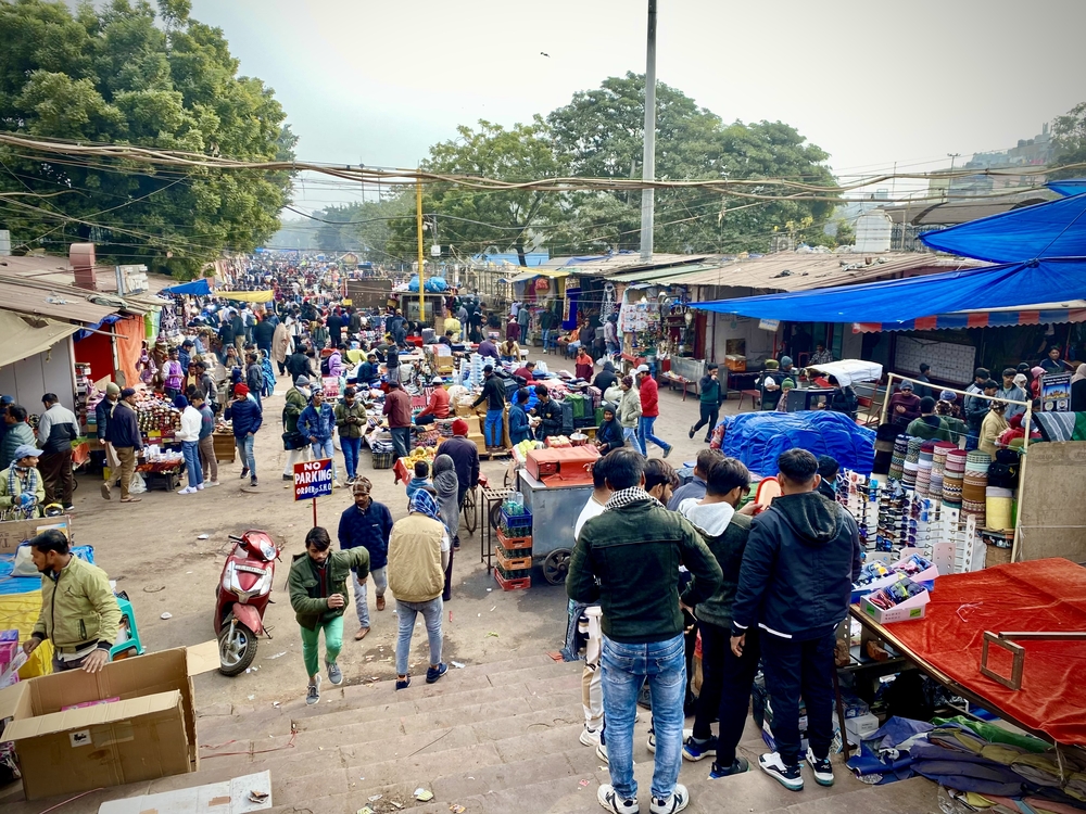 デリーのチョールバザール