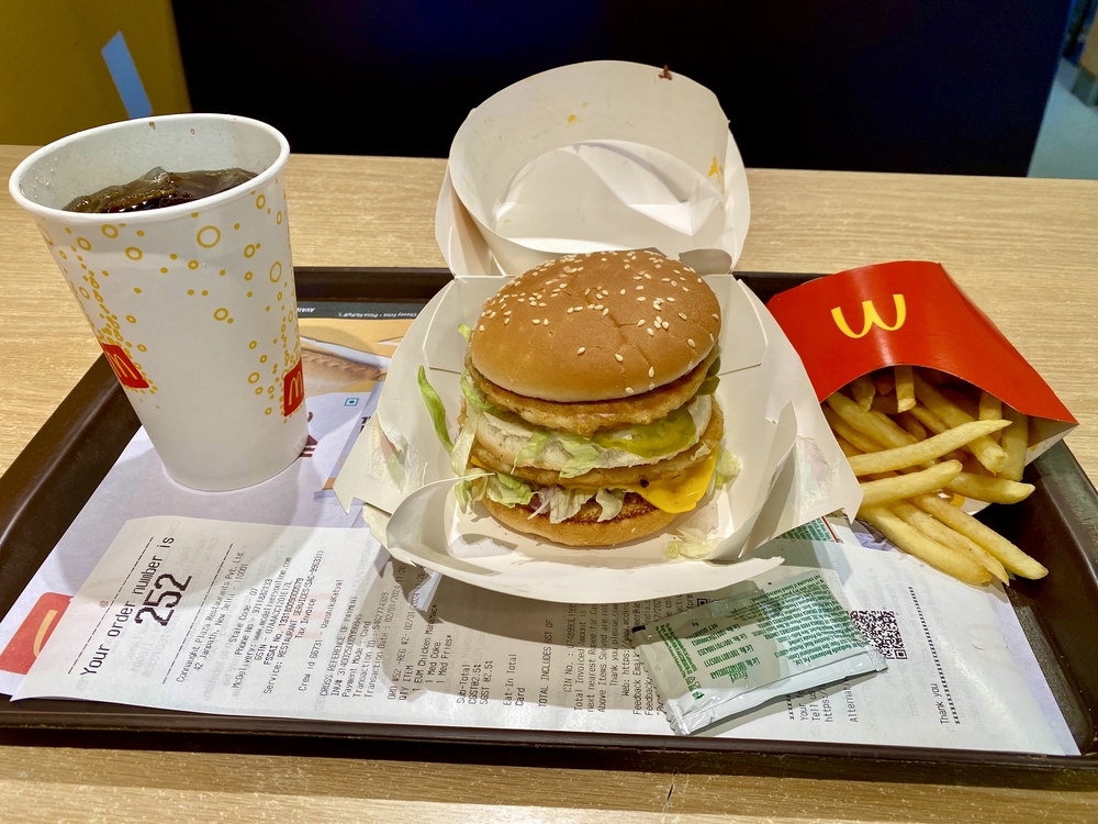 インドのマクドナルド、マハラジャバーガー