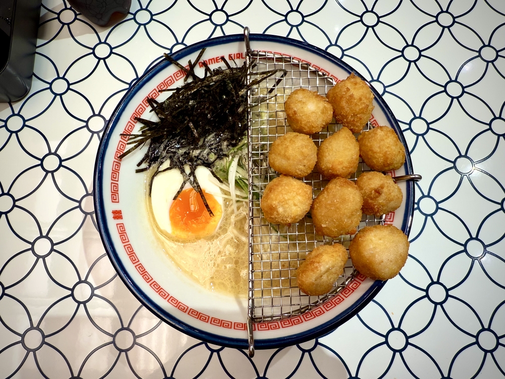 食べにくい網乗せスタイル