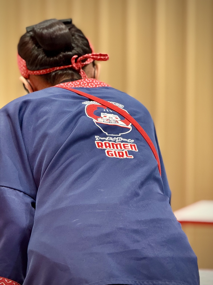 ラーメンガールのユニホーム