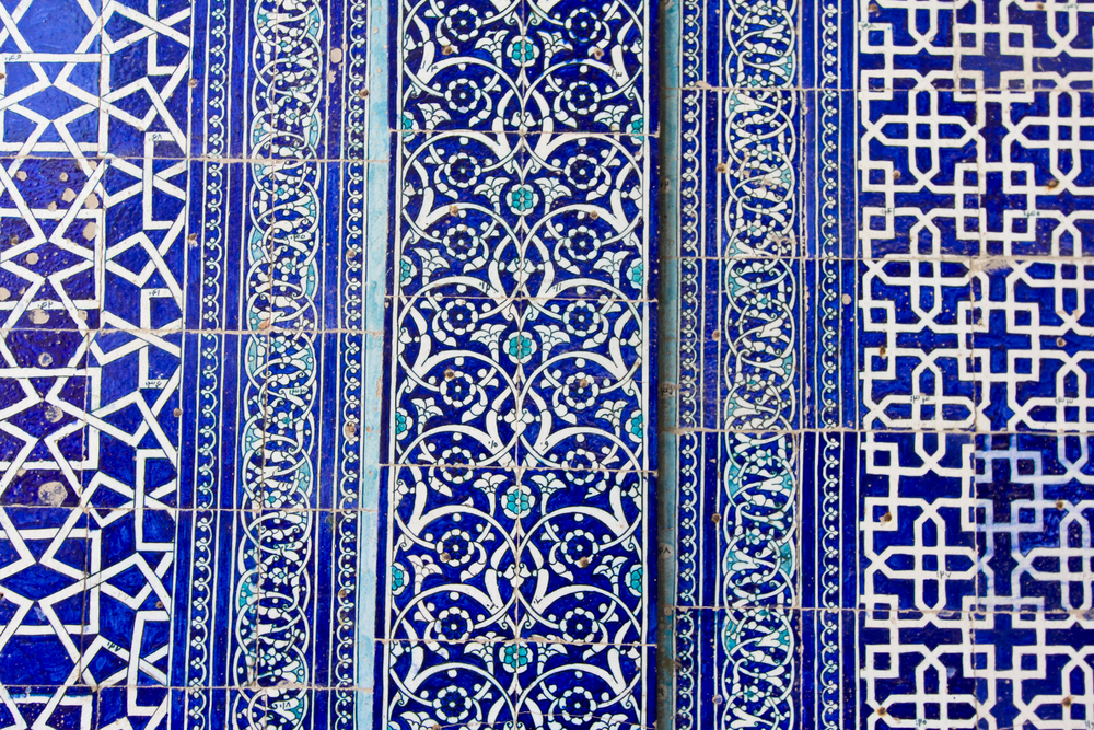 イメージ：タシュハウリ宮殿のタイル