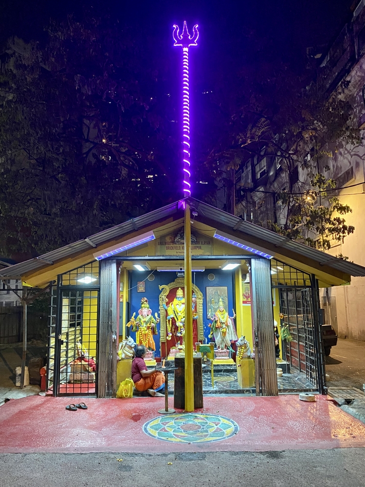 ブリックフィールズにあったヒンドゥー教の祠