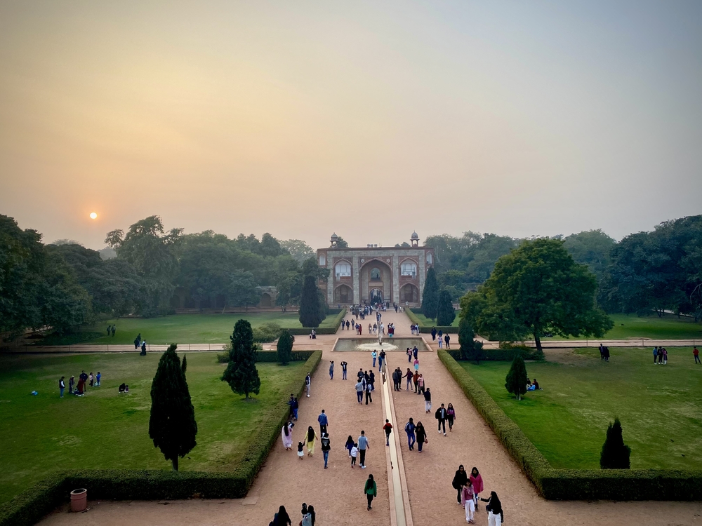 フマユーン廟四分庭園