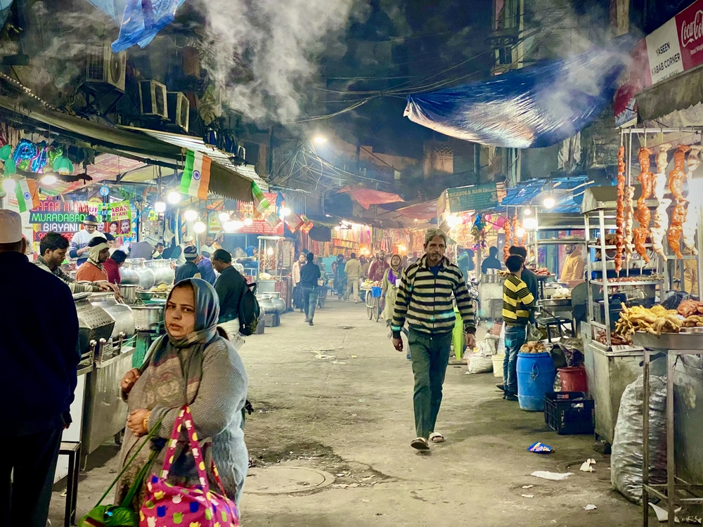 ニザームッディーン・バスティ（Nizamuddin Basti）の屋台街