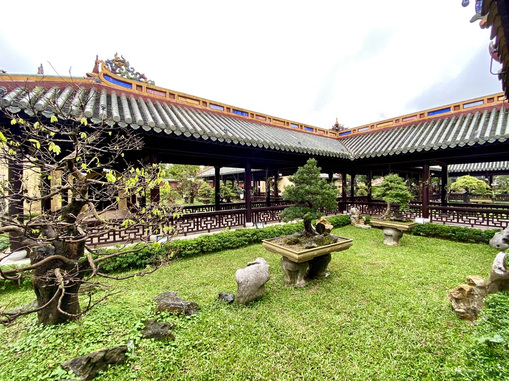 フエ王宮の回廊