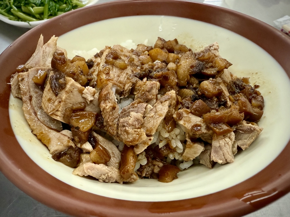 鴨肉珍の鴨肉飯