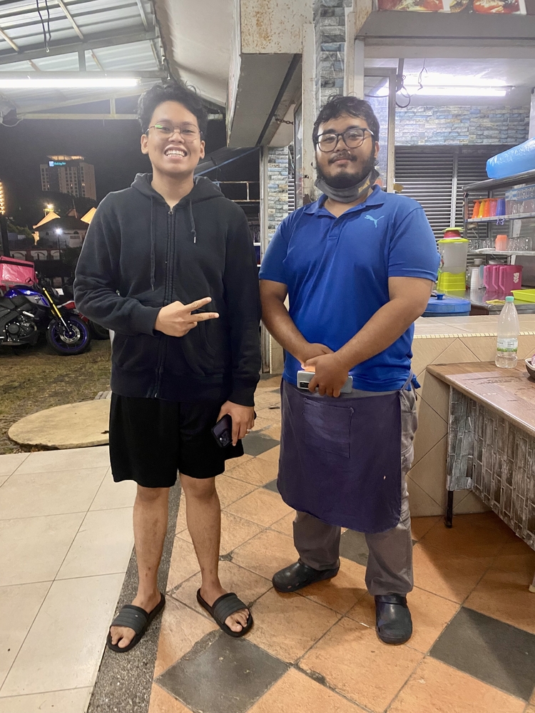 マラッカ夜の屋台